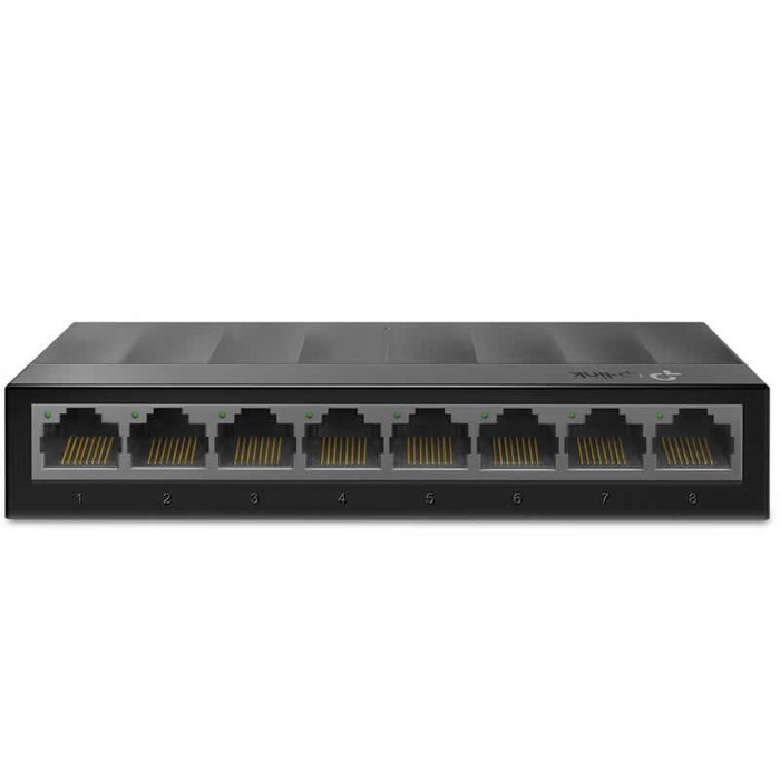 Tp-Link LS1008G Switch de 8 puertos Gigabit RJ-45 10/100/1000 Mbps Tp-Link LS1008G Switch de 8 puertos Gigabit RJ-45 10/100/1000 Mbps